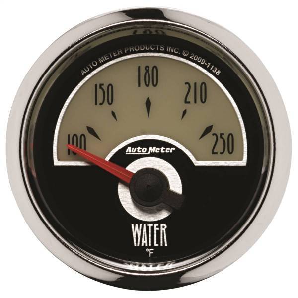 Autometer - AutoMeter GAUGE WATER TEMP 2 1/16in. 250deg.F ELEC CRUISER - 1138