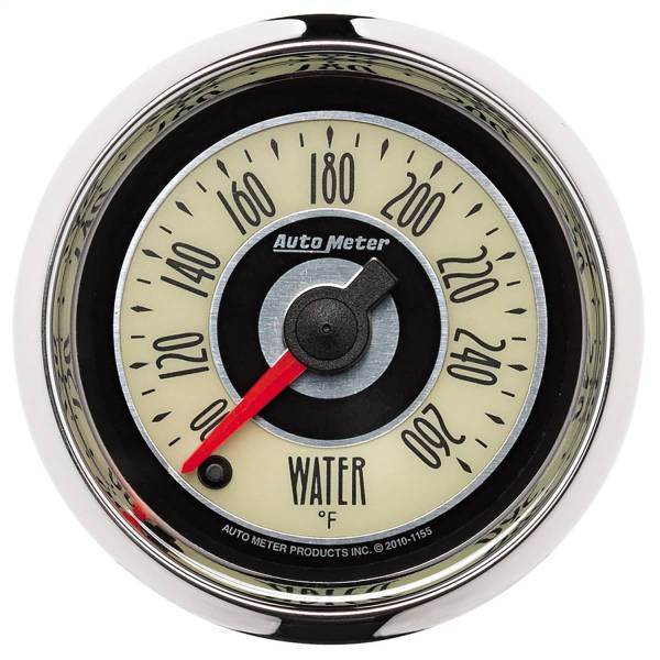 Autometer - AutoMeter GAUGE WATER TEMP 2 1/16in. 260deg.F DIGITAL STEPPER MOTOR CRUISER - 1155