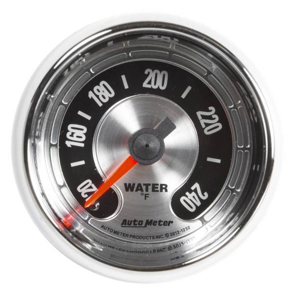 Autometer - AutoMeter GAUGE WATER TEMP 2 1/16in. 240deg.F MECH AMERICAN MUSCLE - 1232