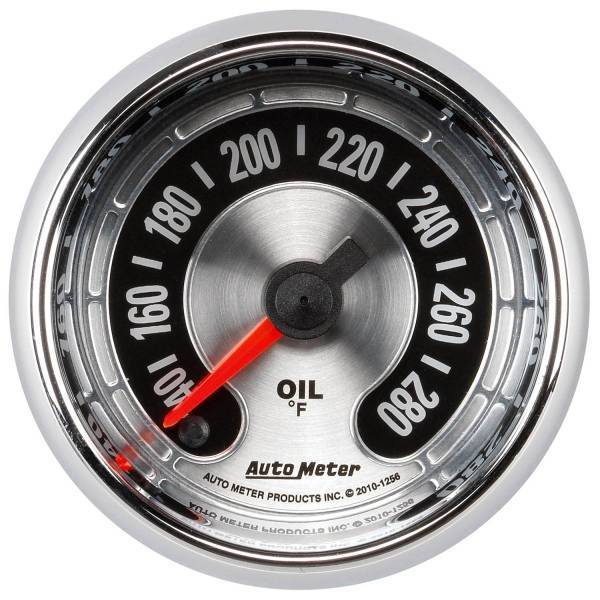 Autometer - AutoMeter GAUGE OIL TEMP 2 1/16in. 280deg.F DIGITAL STEPPER MOTOR AMERICAN MUSCLE - 1256