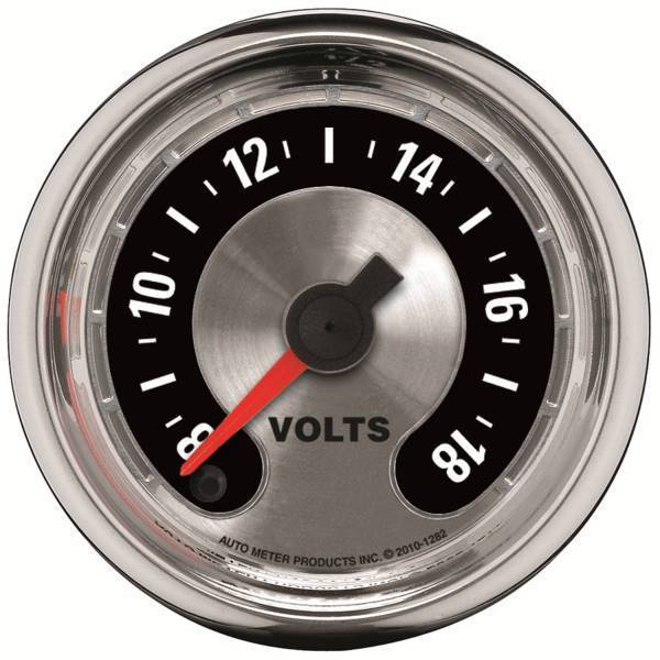 Autometer - AutoMeter GAUGE VOLTMETER 2 1/16in. 18V DIGITAL STEPPER MOTOR AMERICAN MUSCLE - 1282