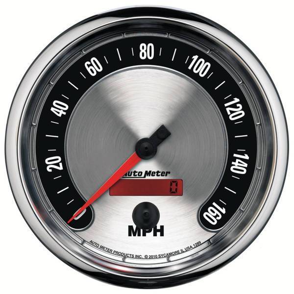 Autometer - AutoMeter GAUGE SPEEDOMETER 5in. 160MPH ELEC. PROGRAMMABLE AMERICAN MUSCLE - 1289