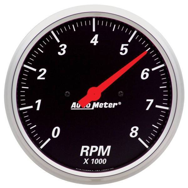 Autometer - AutoMeter GAUGE TACHOMETER 5in. 8K RPM IN-DASH DESIGNER BLACK - 1499