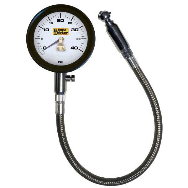 Autometer - AutoMeter GAUGE TIRE PRESSURE 0-40PSI ANALOG - 2162