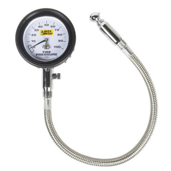 Autometer - AutoMeter GAUGE TIRE PRESSURE 0-100PSI ANALOG - 2164