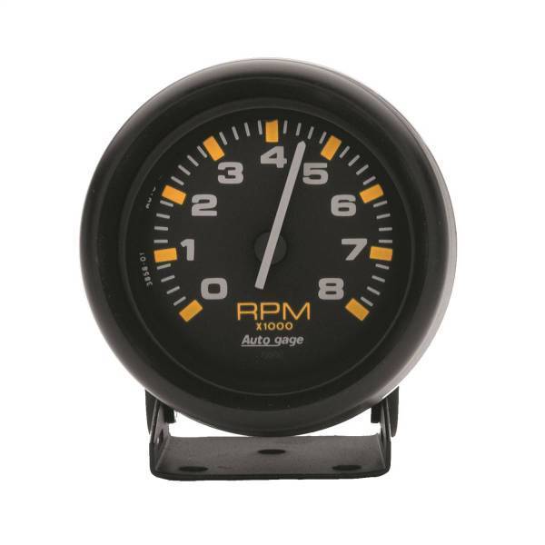 Autometer - AutoMeter GAUGE TACHOMETER 2 3/4in. 8K RPM PEDESTAL BLK DIAL BLK CASE AUTOGAGE - 2305