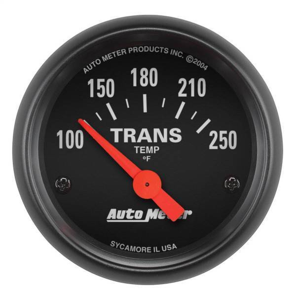 Autometer - AutoMeter GAUGE TRANSMISSION TEMP 2 1/16in. 100-250deg.F ELECTRIC Z-SERIES - 2640