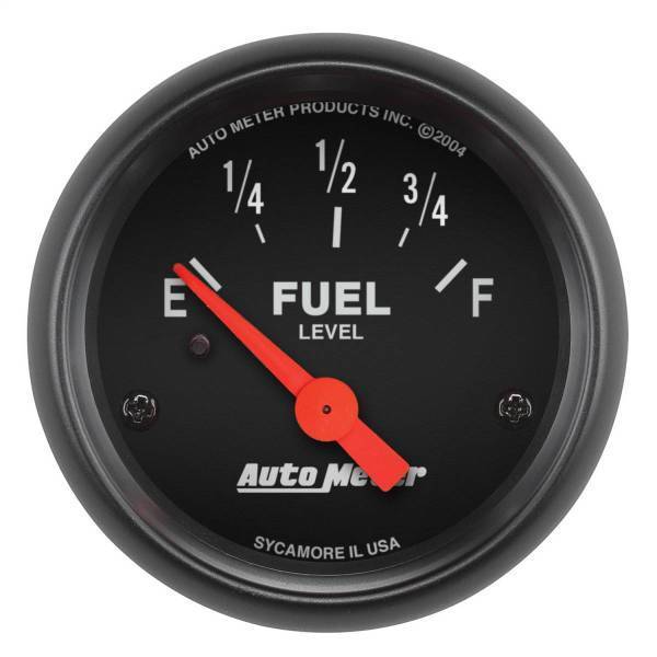 Autometer - AutoMeter GAUGE FUEL LEVEL 2 1/16in. 0OE TO 90OF ELEC Z-SERIES - 2641