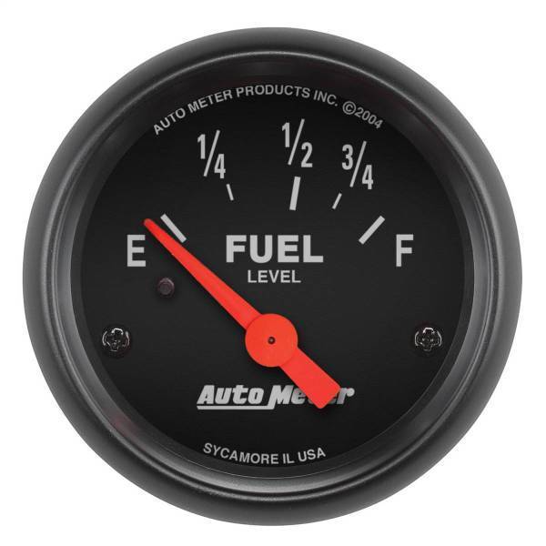Autometer - AutoMeter GAUGE FUEL LEVEL 2 1/16in. 73OE TO 10OF ELEC Z-SERIES - 2642