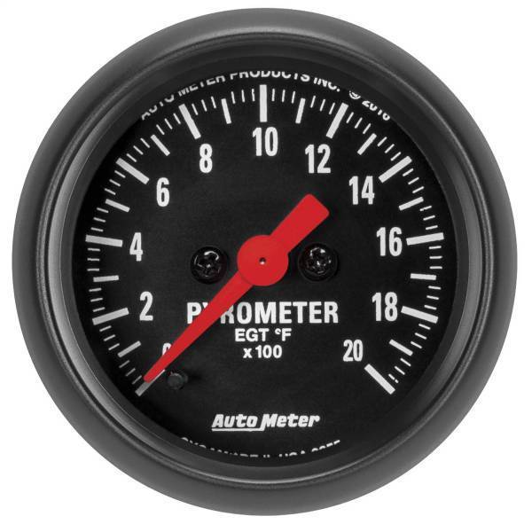 Autometer - AutoMeter GAUGE PYROMETER (EGT) 2 1/16in. 2000deg.F DIGITAL STEPPER MOTOR Z-SERIES - 2655