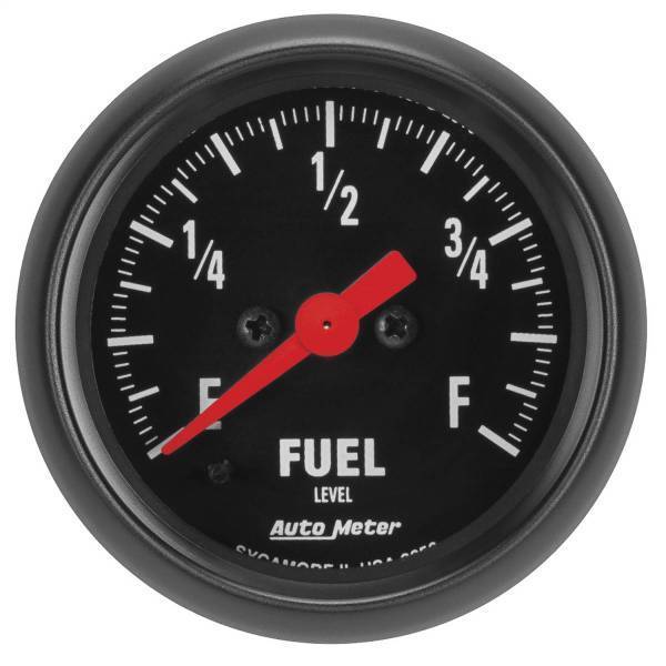 Autometer - AutoMeter GAUGE FUEL LEVEL 2 1/16in. 0-280O PROGRAMMABLE Z-SERIES - 2656