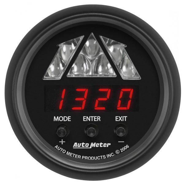 Autometer - AutoMeter GAUGE TACHOMETER DIGITAL RPM W/LED SHIFT LIGHT Z-SERIES - 2676