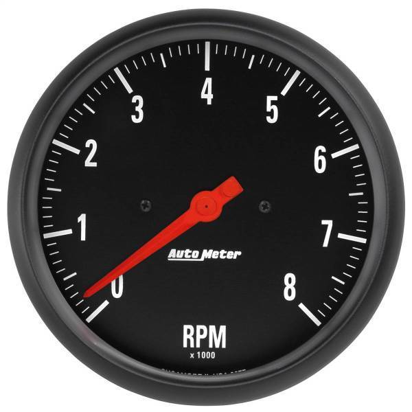 Autometer - AutoMeter GAUGE TACHOMETER 5in. 8K RPM IN-DASH Z-SERIES - 2677