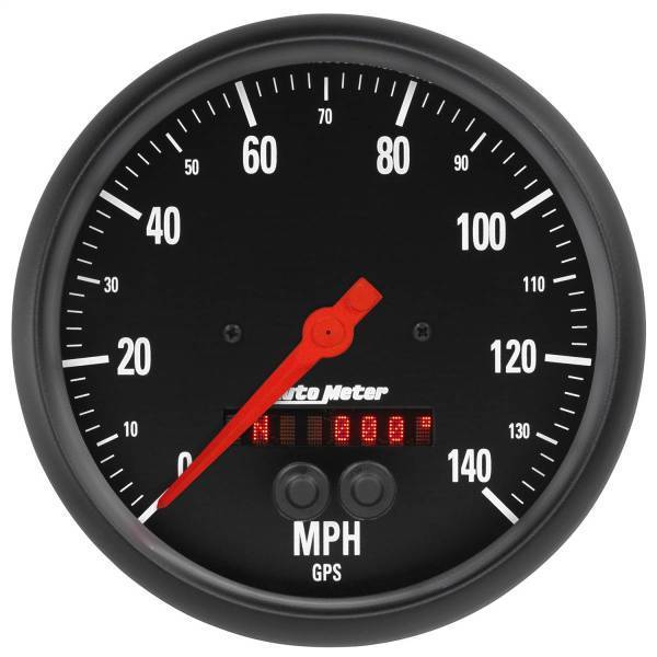 Autometer - AutoMeter GAUGE SPEEDOMETER 5in. 140MPH GPS Z-SERIES - 2684