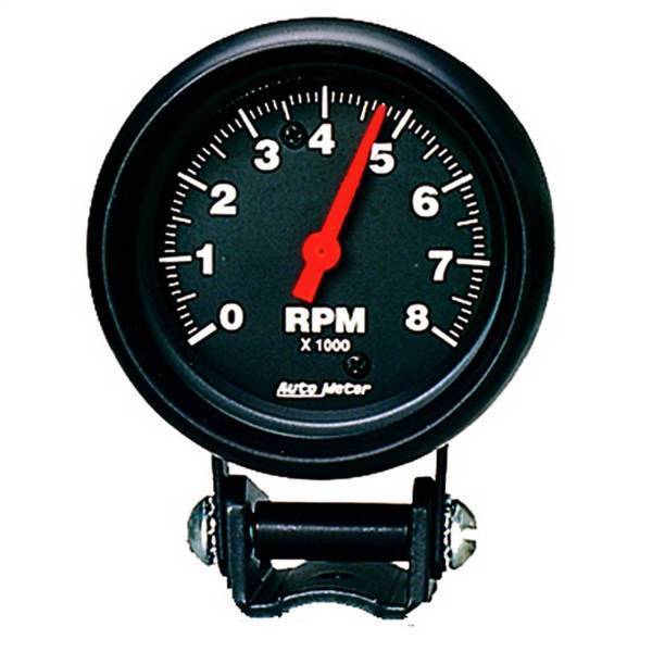 Autometer - AutoMeter GAUGE TACHOMETER 2 5/8in. 8K RPM PEDESTAL Z-SERIES - 2892