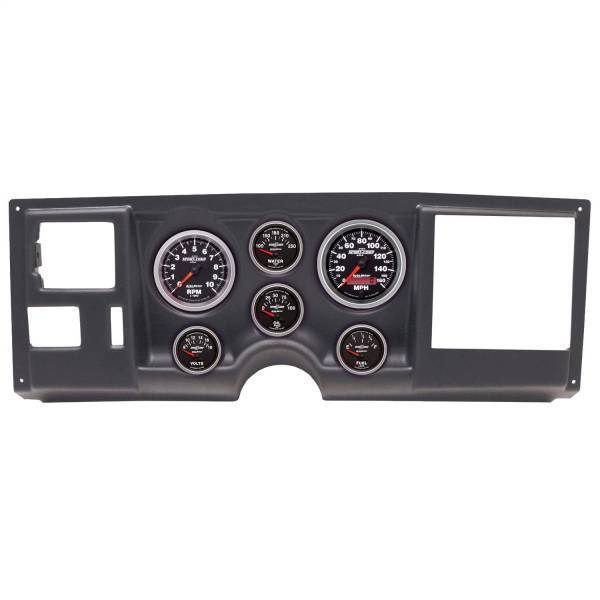 Autometer - AutoMeter DIRECT FIT DASH KIT (3 3/8in. X2 2 1/16in. X4) CHEVY/GMC TRUCK 88-94 SPORT-C - 2925-12