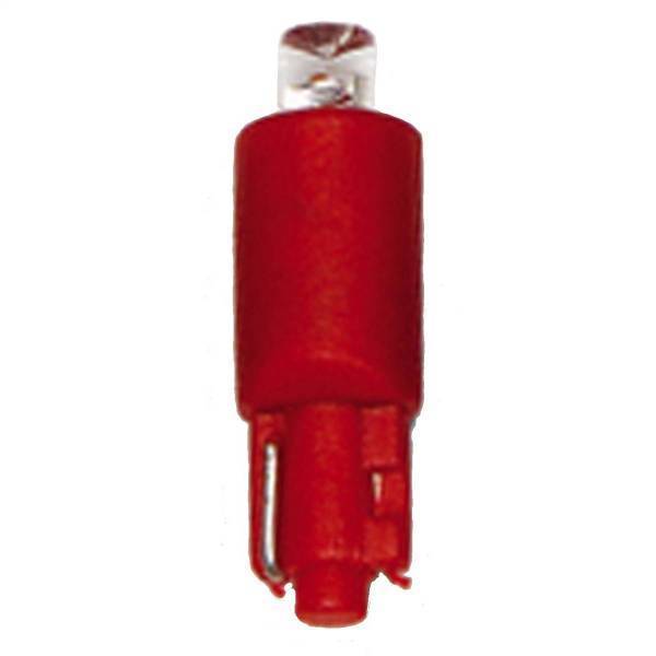 Autometer - AutoMeter LED BULB REPLACEMENT T1-3/4 WEDGE RED FOR MONSTER TACH - 3294