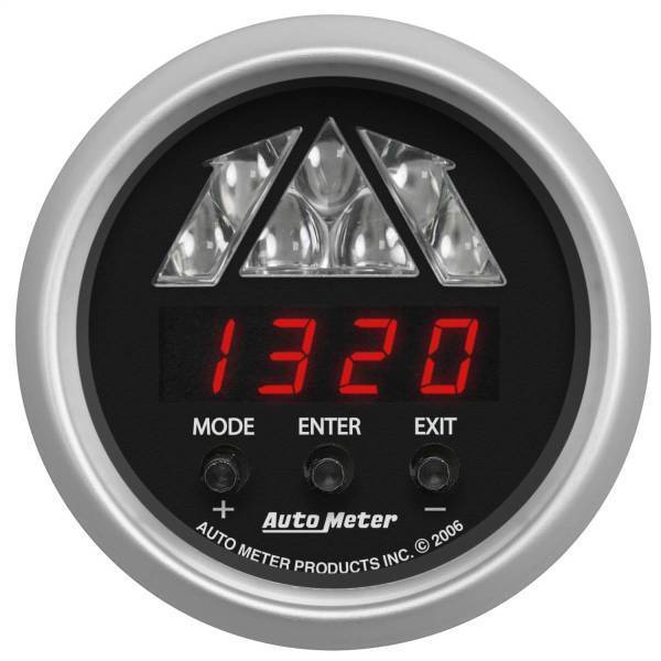 Autometer - AutoMeter GAUGE TACHOMETER DIGITAL RPM W/LED SHIFT LIGHT SPORT-COMP - 3387