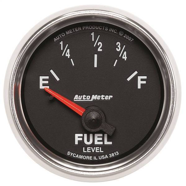 Autometer - AutoMeter GAUGE FUEL LEVEL 2 1/16in. 0OE TO 90OF ELEC GS - 3813