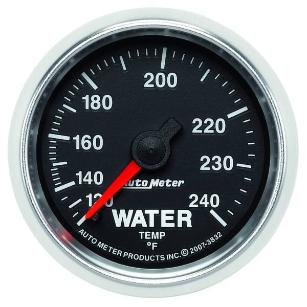 Autometer - AutoMeter GAUGE WATER TEMP 2 1/16in. 120-240deg.F MECHANICAL GS - 3832
