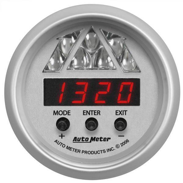 Autometer - AutoMeter GAUGE SHIFT LIGHT DIGITAL RPM W/MULTI-COLOR LED LIGHT DPSS LEVEL 2 UL - 4388