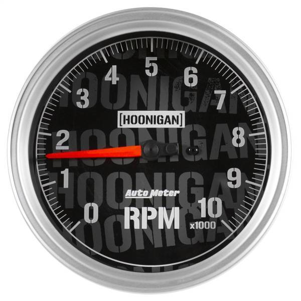 Autometer - AutoMeter GAUGE TACHOMETER 5in. 10K RPM IN-DASH HOONIGAN - 4498-09000