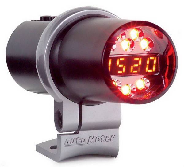 Autometer - AutoMeter SHIFT LIGHT DIGITAL W/MULTI-COLOR LED BLACK PEDESTAL MOUNT DPSS LEVEL 2 - 5348