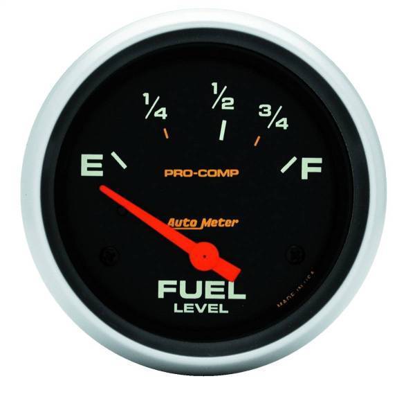 Autometer - AutoMeter GAUGE FUEL LEVEL 2 5/8in. 73OE TO 10OF ELEC PRO-COMP - 5416