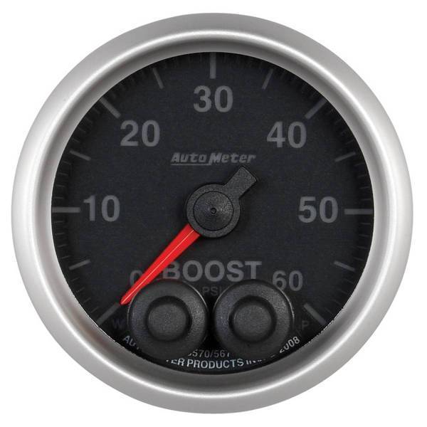 Autometer - AutoMeter GAUGE BOOST 2 1/16in. 60PSI DIGITAL STEPPER MOTOR W/PEAK/WARN ELITE - 5670