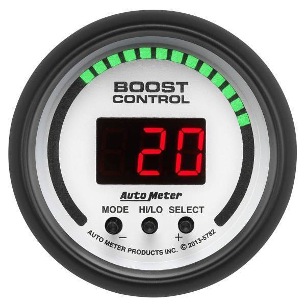 Autometer - AutoMeter GAUGE BOOST CONTROLLER 2 1/16in. 30INHG-30PSI INCL. SOLENOID DIGITAL PHANT - 5782