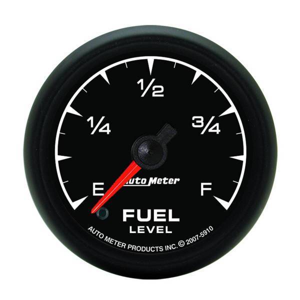 Autometer - AutoMeter GAUGE FUEL LEVEL 2 1/16in. 0-280O PROGRAMMABLE ES - 5910