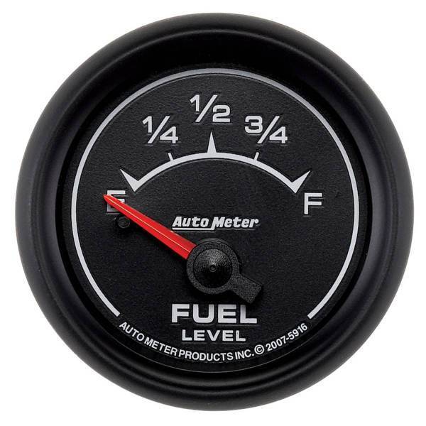 Autometer - AutoMeter GAUGE FUEL LEVEL 2 1/16in. 240OE TO 33OF ELEC ES - 5916