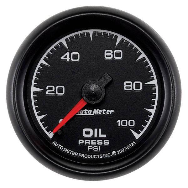 Autometer - AutoMeter GAUGE OIL PRESSURE 2 1/16in. 100PSI MECHANICAL ES - 5921