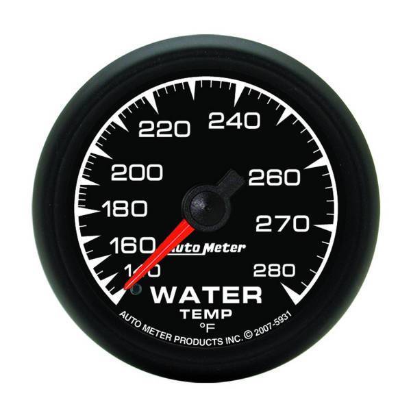 Autometer - AutoMeter GAUGE WATER TEMP 2 1/16in. 140-280deg.F MECHANICAL ES - 5931