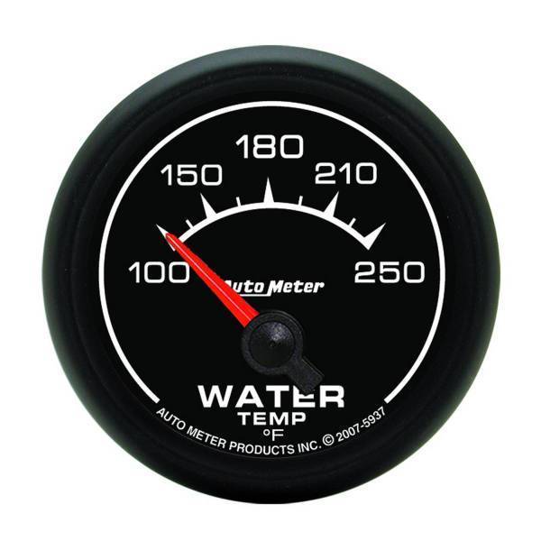 Autometer - AutoMeter GAUGE WATER TEMP 2 1/16in. 100-250deg.F ELECTRIC ES - 5937