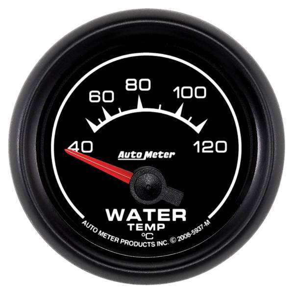 Autometer - AutoMeter GAUGE WATER TEMP 2 1/16in. 40-120deg.F ELECTRIC ES - 5937-M