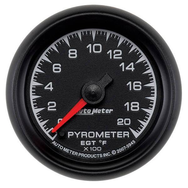 Autometer - AutoMeter GAUGE PYROMETER (EGT) 2 1/16in. 2000deg.F DIGITAL STEPPER MOTOR ES - 5945