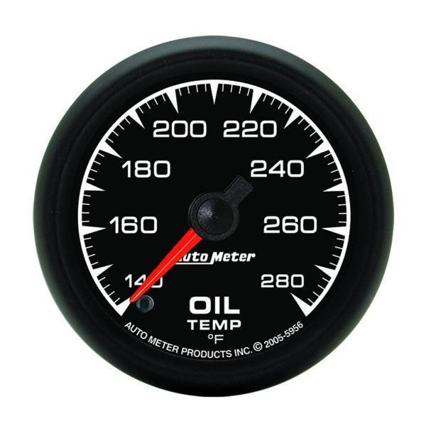 Autometer - AutoMeter GAUGE OIL TEMP 2 1/16in. 140-280deg.F DIGITAL STEPPER MOTOR ES - 5956