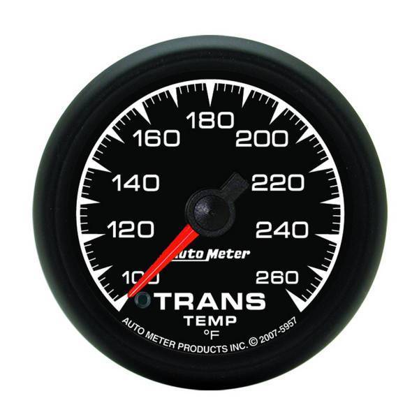 Autometer - AutoMeter GAUGE TRANSMISSION TEMP 2 1/16in. 100-260deg.F DIGITAL STEPPER MOTOR ES - 5957