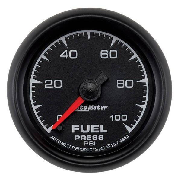 Autometer - AutoMeter GAUGE FUEL PRESSURE 2 1/16in. 100PSI DIGITAL STEPPER MOTOR ES - 5963