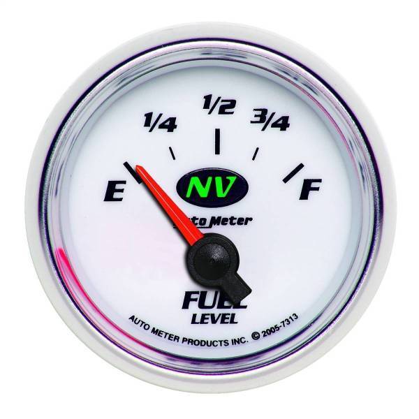 Autometer - AutoMeter GAUGE FUEL LEVEL 2 1/16in. 0OE TO 90OF ELEC NV - 7313