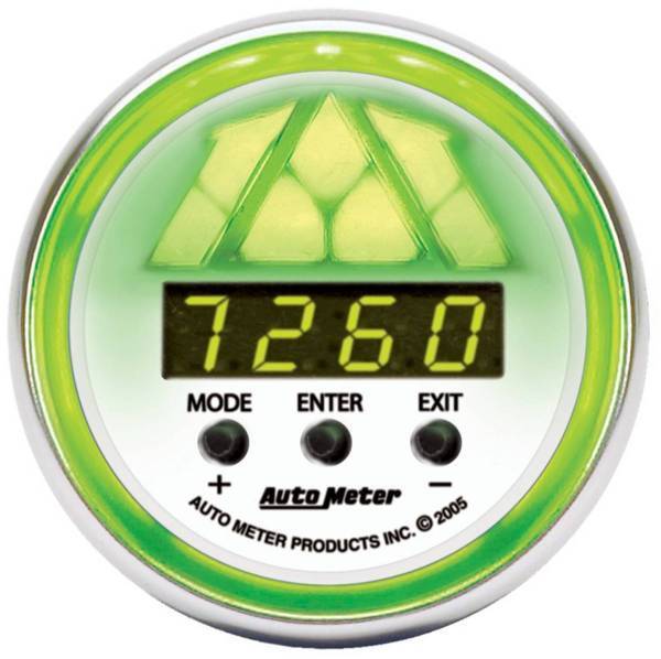 Autometer - AutoMeter GAUGE SHIFT LIGHT DIGITAL RPM W/MULTI-COLOR LED LIGHT DPSS LEVEL 2 NV - 7388