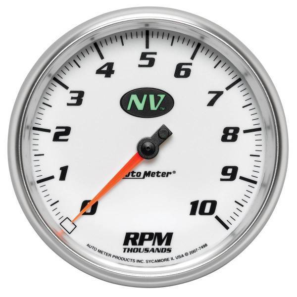 Autometer - AutoMeter GAUGE TACHOMETER 5in. 10K RPM IN-DASH NV - 7498