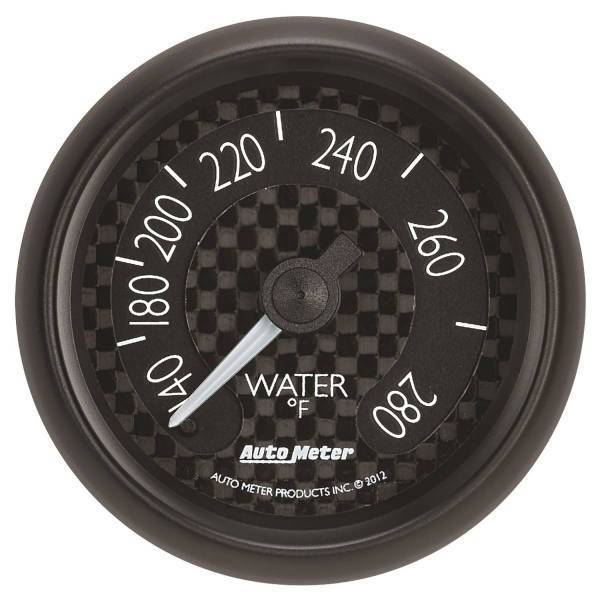 Autometer - AutoMeter GAUGE WATER TEMP 2 1/16in. 280deg.F MECH GT - 8031