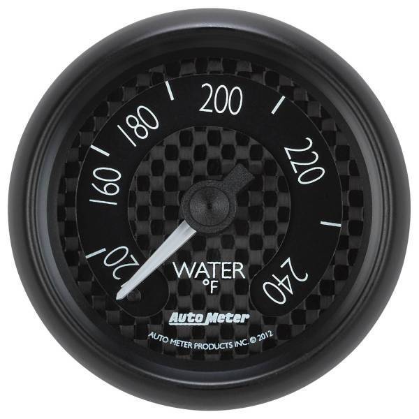 Autometer - AutoMeter GAUGE WATER TEMP 2 1/16in. 240deg.F MECH GT - 8032