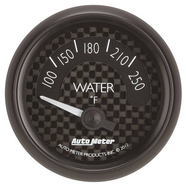 Autometer - AutoMeter GAUGE WATER TEMP 2 1/16in. 250deg.F ELEC GT - 8037