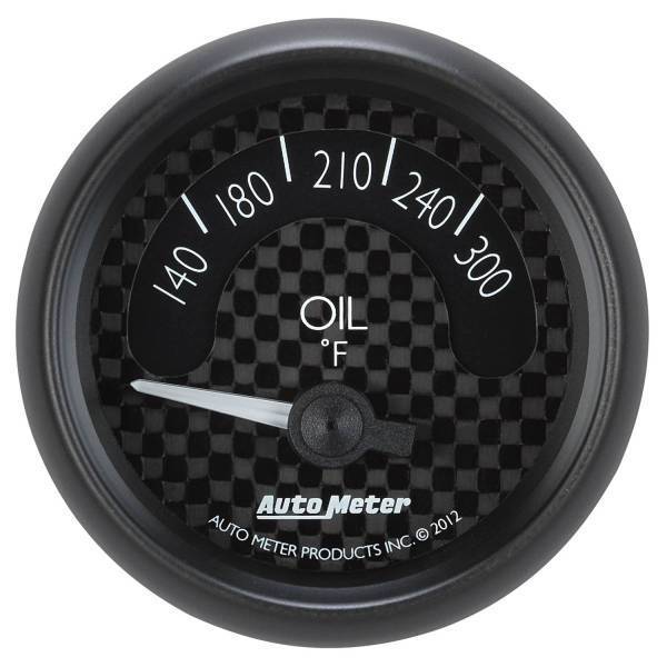 Autometer - AutoMeter GAUGE OIL TEMP 2 1/16in. 300deg.F ELEC GT - 8048