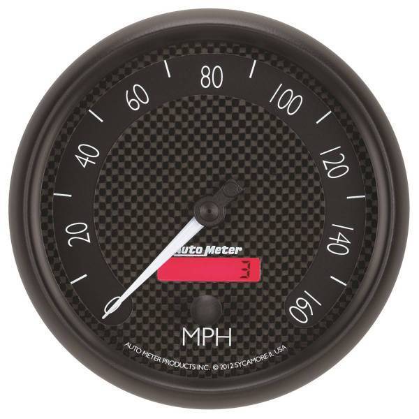 Autometer - AutoMeter GAUGE SPEEDOMETER 5in. 160MPH ELEC. PROGRAMMABLE GT - 8089