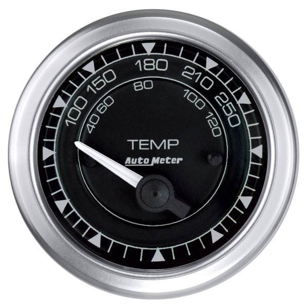 Autometer - AutoMeter GAUGE TEMP 2 1/16in. 250deg.F ELEC CHRONO - 8137