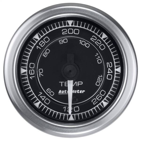 Autometer - AutoMeter GAUGE TEMP 2 1/16in. 120-280deg.F DIGITAL STEPPER MOTOR CHRONO - 8154
